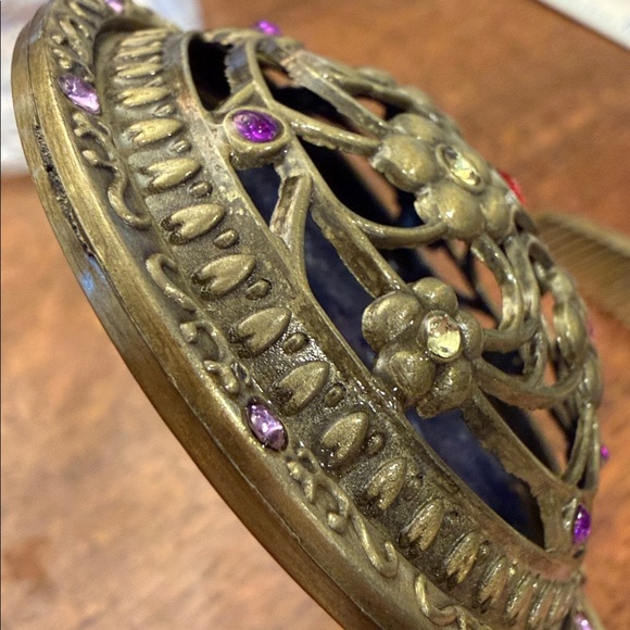 Jeweled Handheld Mirror and Comb Set - Picture 9 of 9